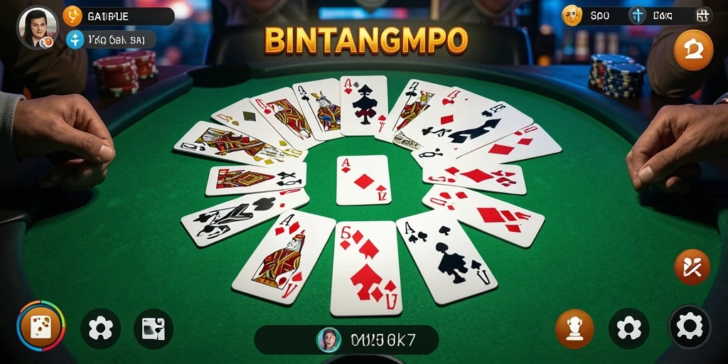 Tampilan gameplay BINTANGMPO yang seru dan interaktif.