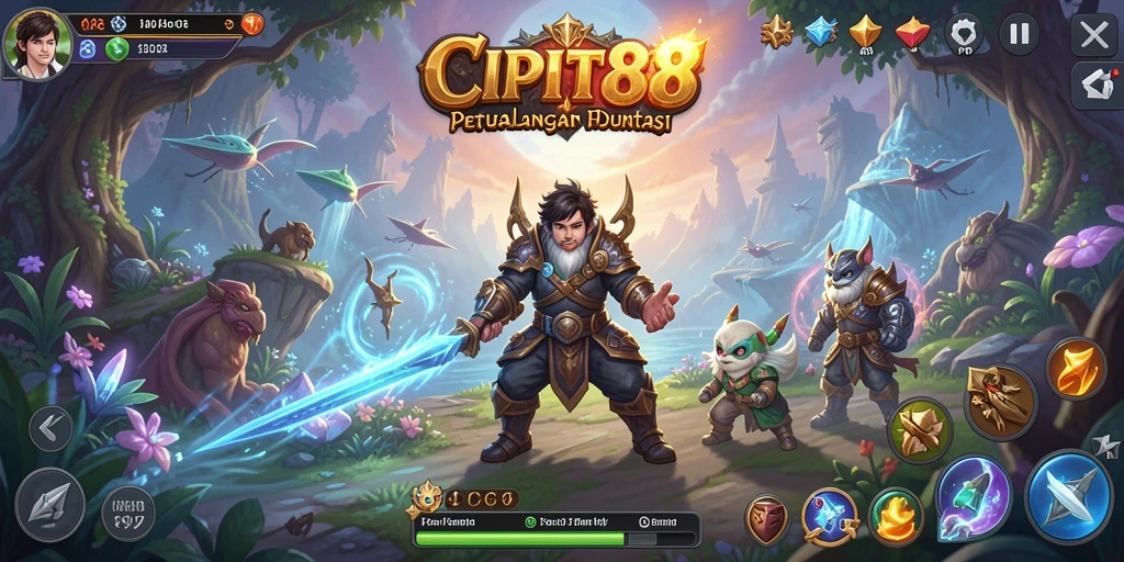 Tampilan screenshot CIPIT88 yang menampilkan aksi petualangan yang memikat.