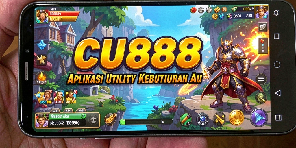 Tampilan antarmuka CU888 yang menarik dan fungsional.