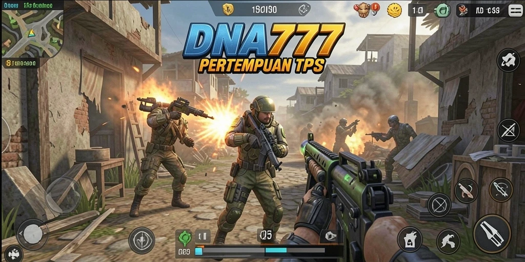 Tampilan gameplay DNA777 yang intens dan menarik.