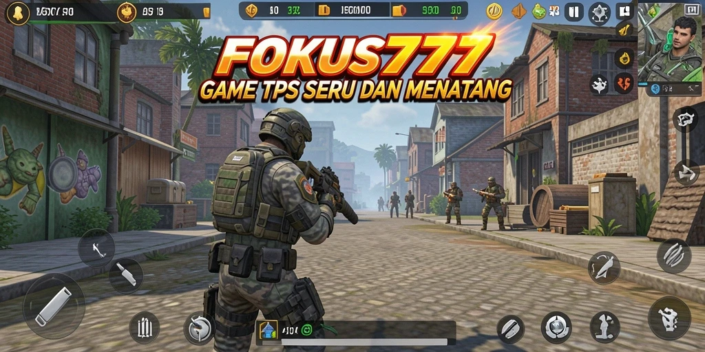 Tangkapan layar gameplay menampilkan aksi seru di <strong>FOKUS777</strong>.