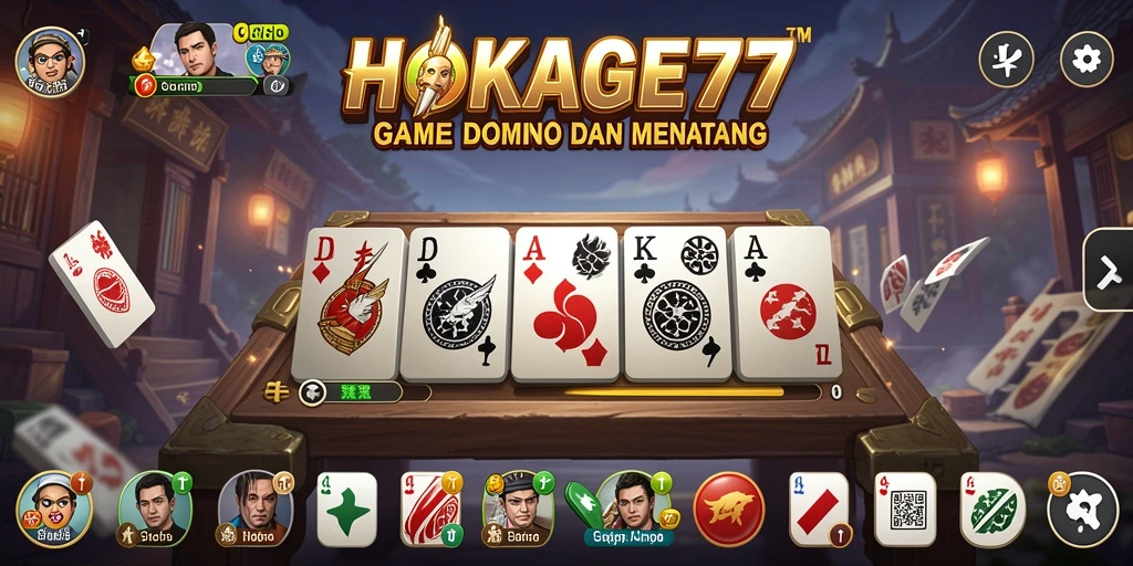 Tampilan gameplay HOKAGE77 yang seru dan menyenangkan.