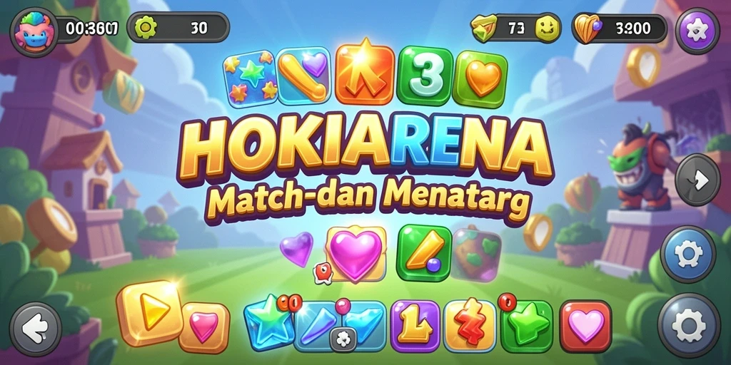 Gameplay menawan HOKIARENA yang penuh warna dan tantangan.