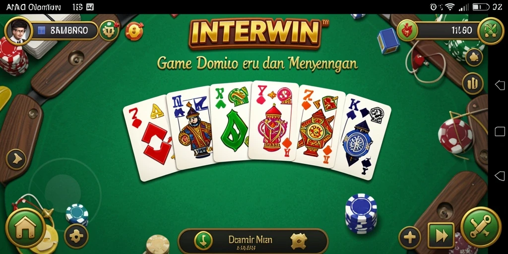 Tampilan gameplay INTERWIN yang mengasyikkan dan seru.