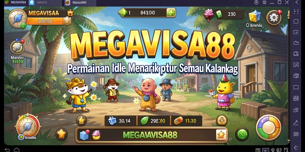 Tampilan gameplay MEGAVISA88 yang menarik dan menyenangkan.