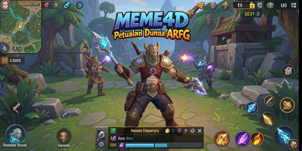 Tampilan gameplay seru dari <strong>MEME4D</strong> yang memikat gamers.