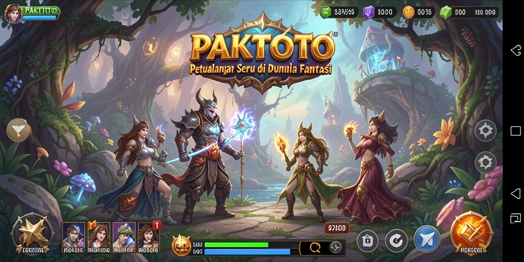 Tampilan gameplay PAKTOTO yang seru dan memikat.