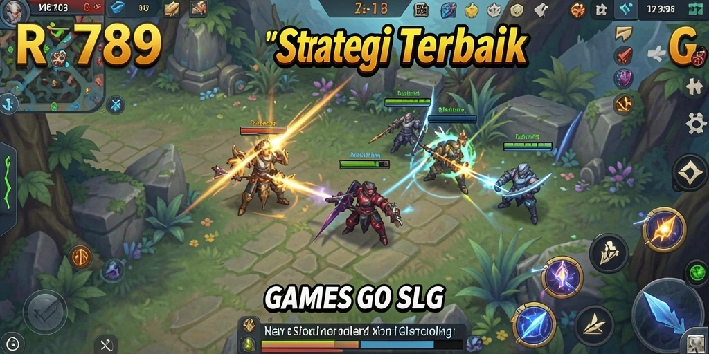 Screenshot gameplay RR789 yang menunjukkan pertempuran strategi yang seru.