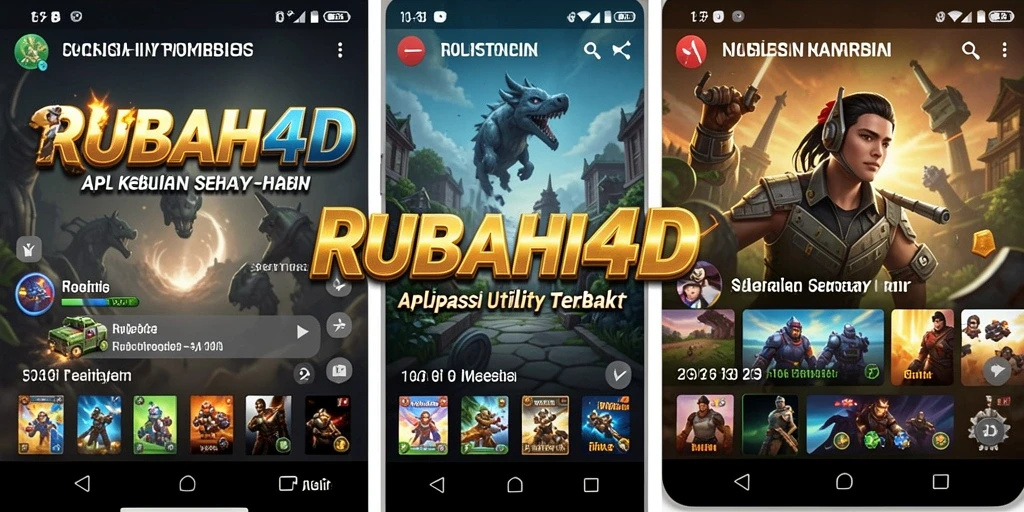 Tampilan antarmuka RUBAH4D yang sederhana namun fungsional.
