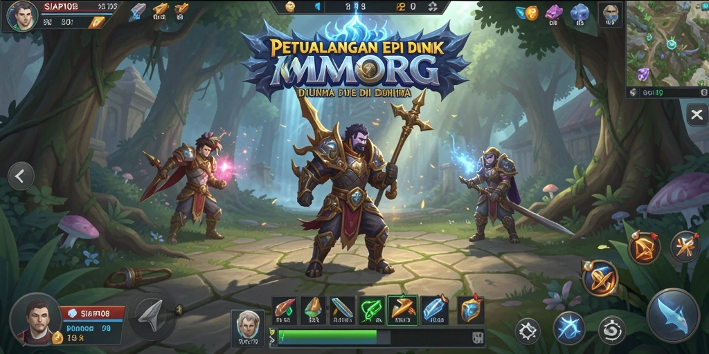 Gameplay seru SIAP108 yang memikat para pemain MMORPG.