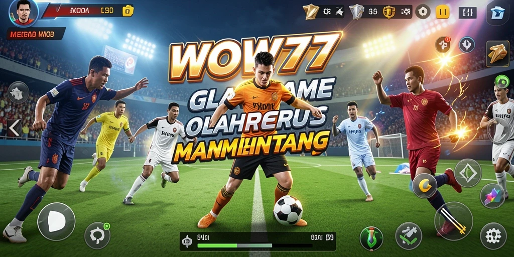 Tampilan gameplay WOW77 dengan grafik olahraga yang menarik dan interaktif.